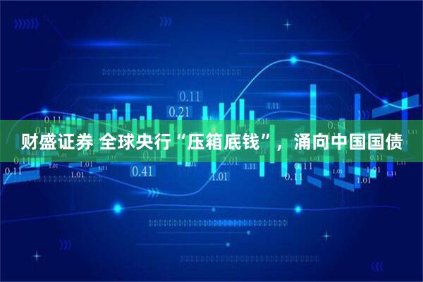 财盛证券 全球央行“压箱底钱”，涌向中国国债